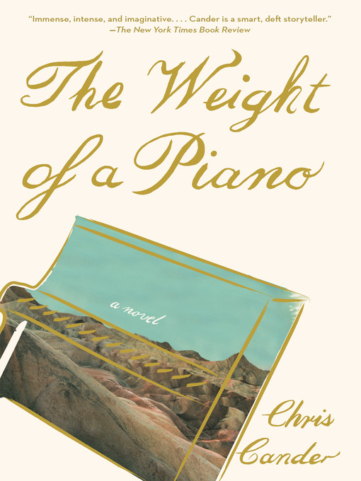 Title details for The Weight of a Piano by Chris Cander - Wait list